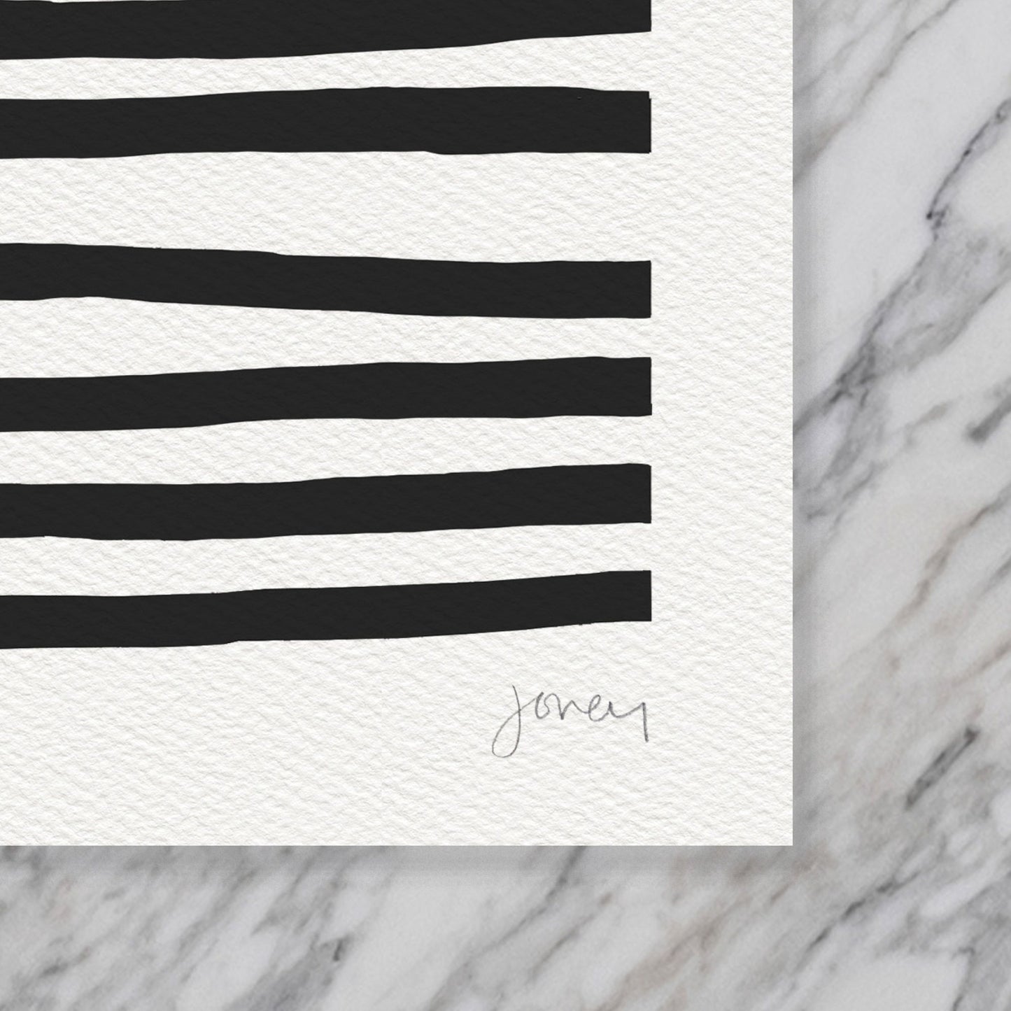 Oxbow Abstract Art Print - Unframed or Framed - 200218