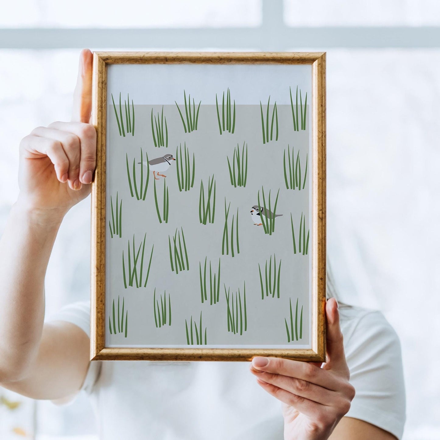 Plovers Art Print - Unframed or Framed - 230617