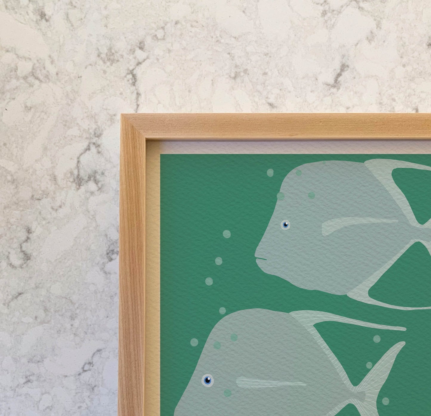 School of Moonfish Art Print - Unframed or Framed - 240128