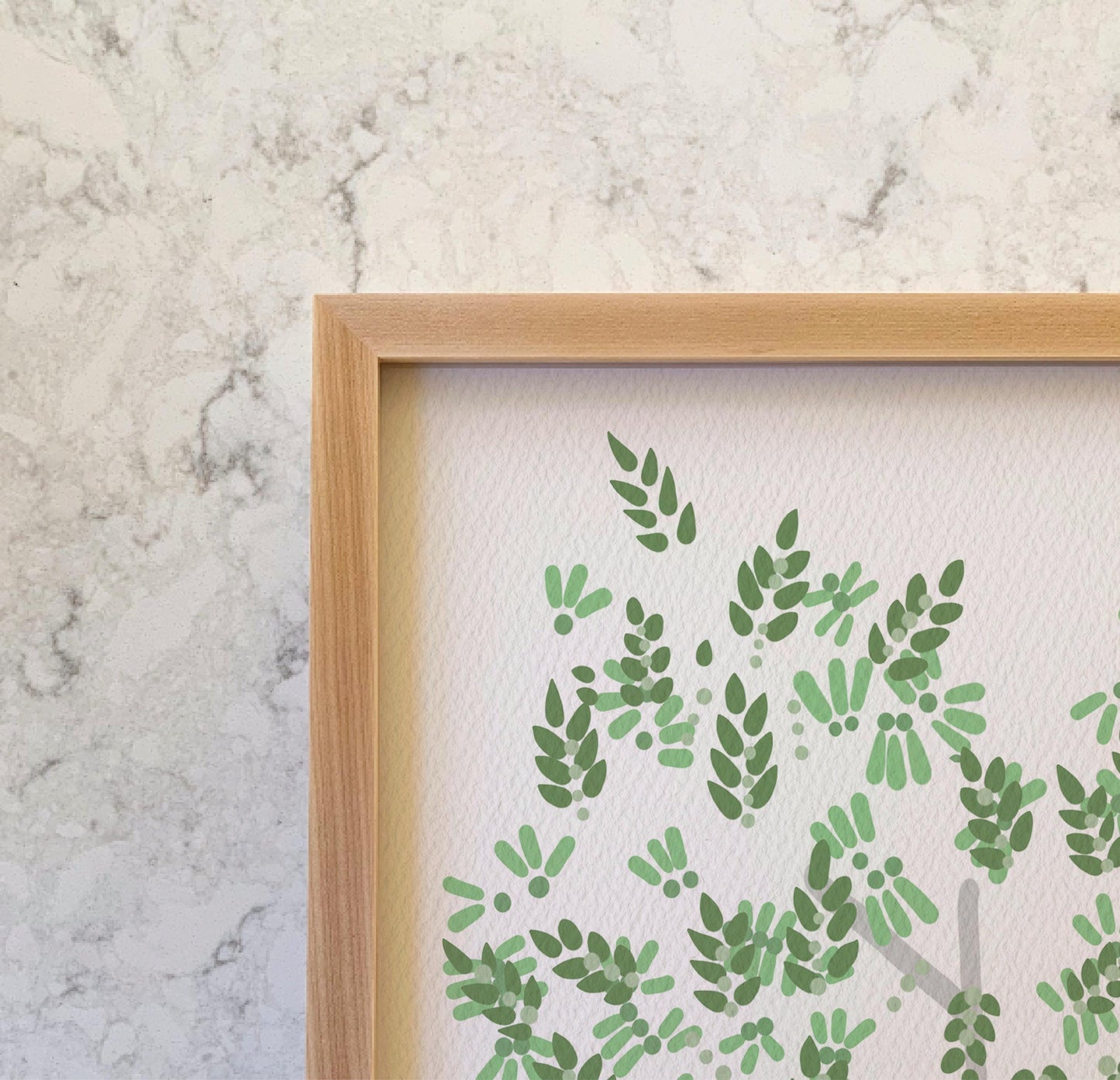 Great Blue Heron and Mangrove Art Print - Unframed or Framed - 250403