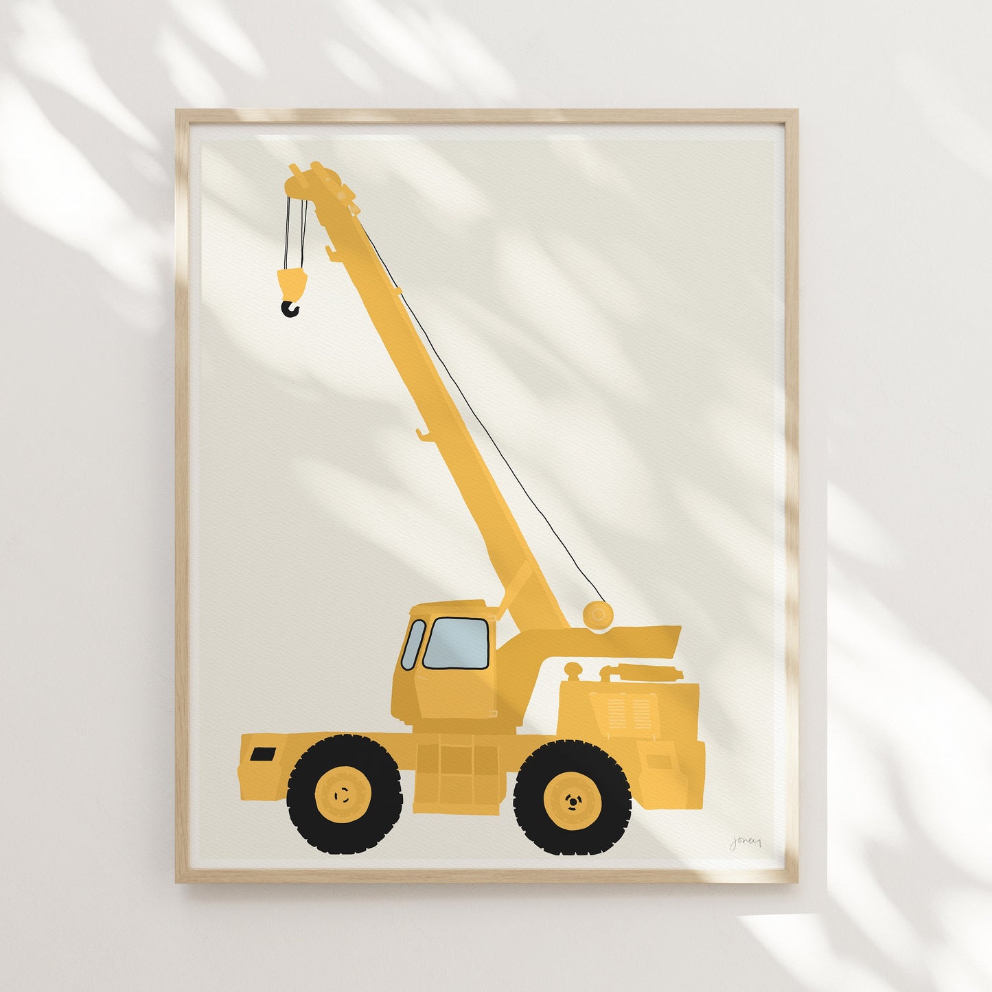 Crane Art Print - Unframed or Framed - 130820
