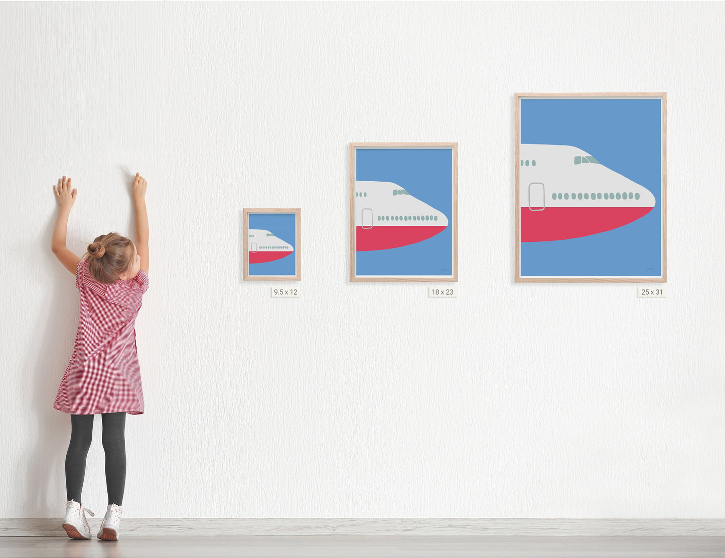 Plane Nose Art Print - Unframed or Framed - 230203