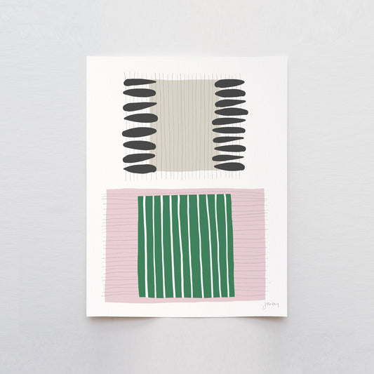 Calming Abstract Art Print - Unframed or Framed - 190716