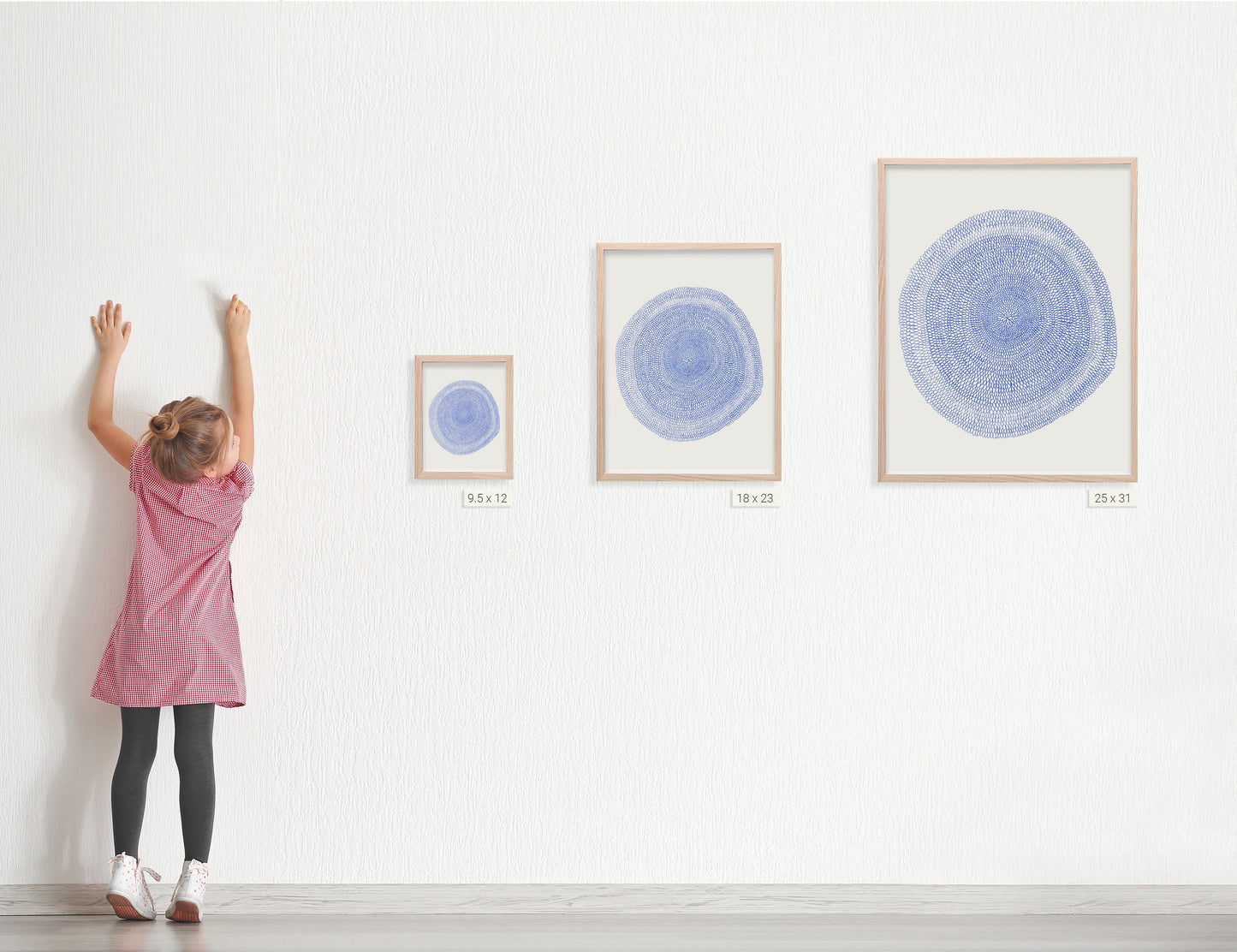 Flower Petal Abstract Art Print - Unframed or Framed - Contemporary Wall Art - 141006