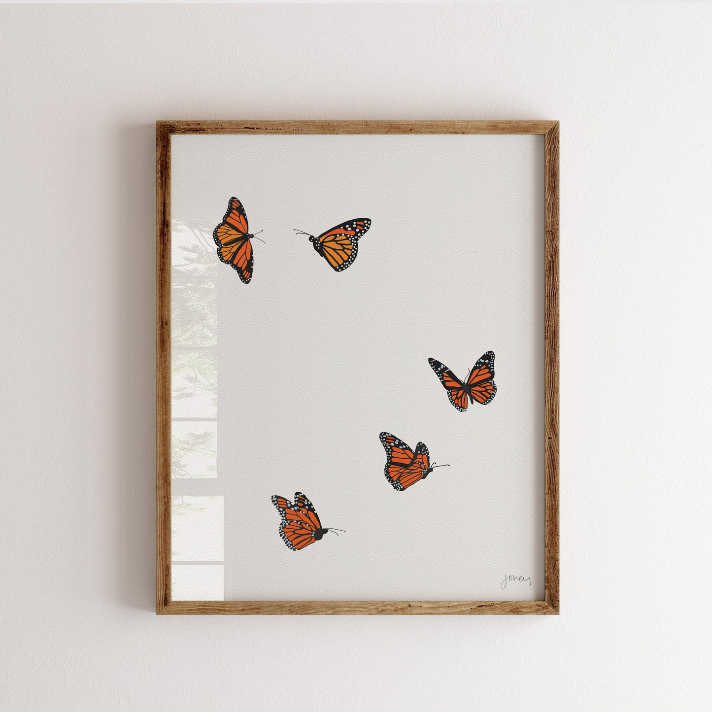 Butterflies Art Print - Unframed or Framed - 240215