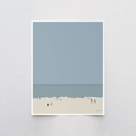 Beach Afternoons Art Print - Unframed or Framed - 230723