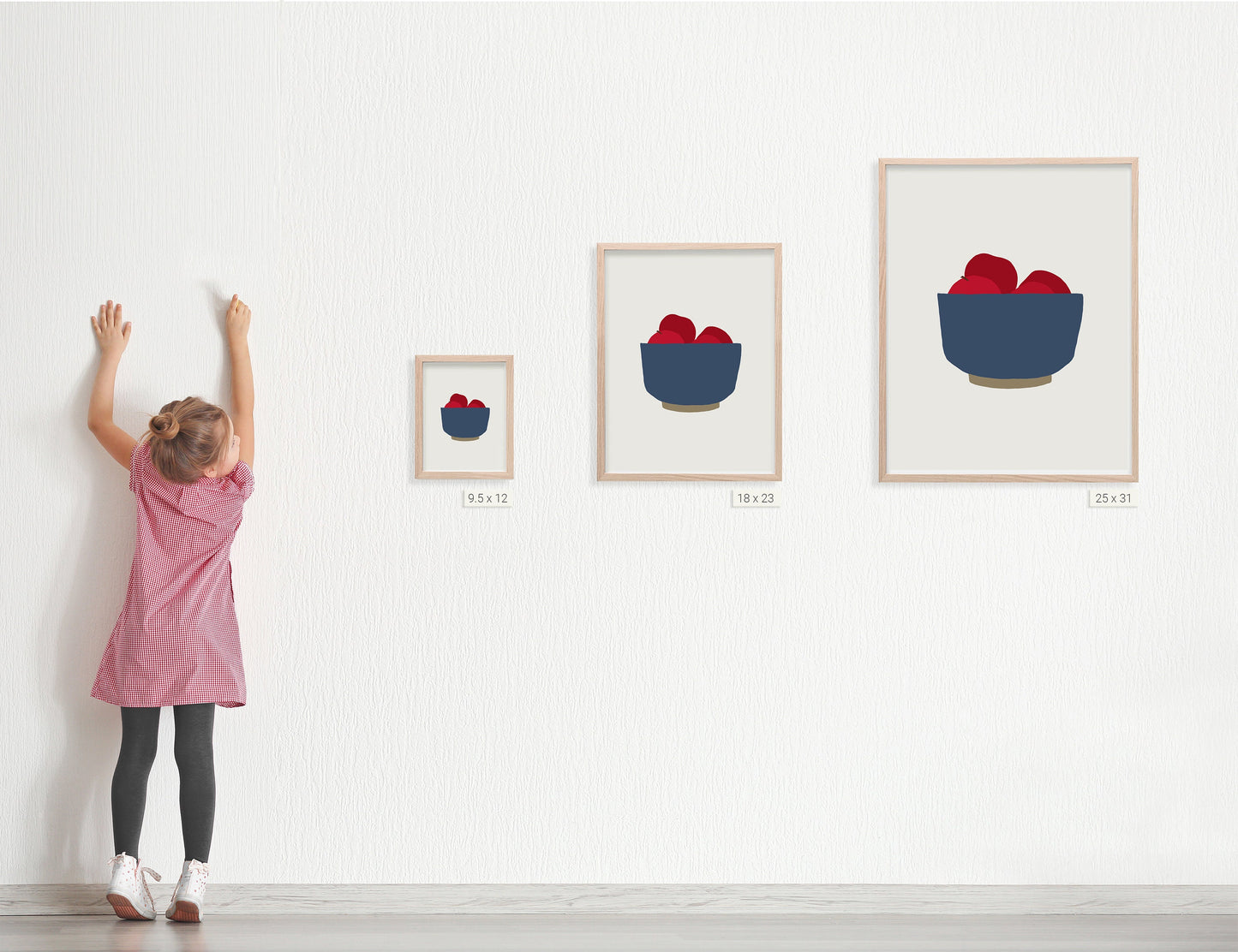 Red Apples Art Print - Unframed or Framed - 121001