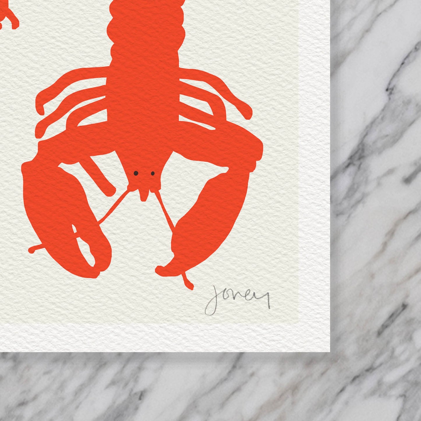 Lobsters Pattern Art Print - Unframed or Framed - 220515