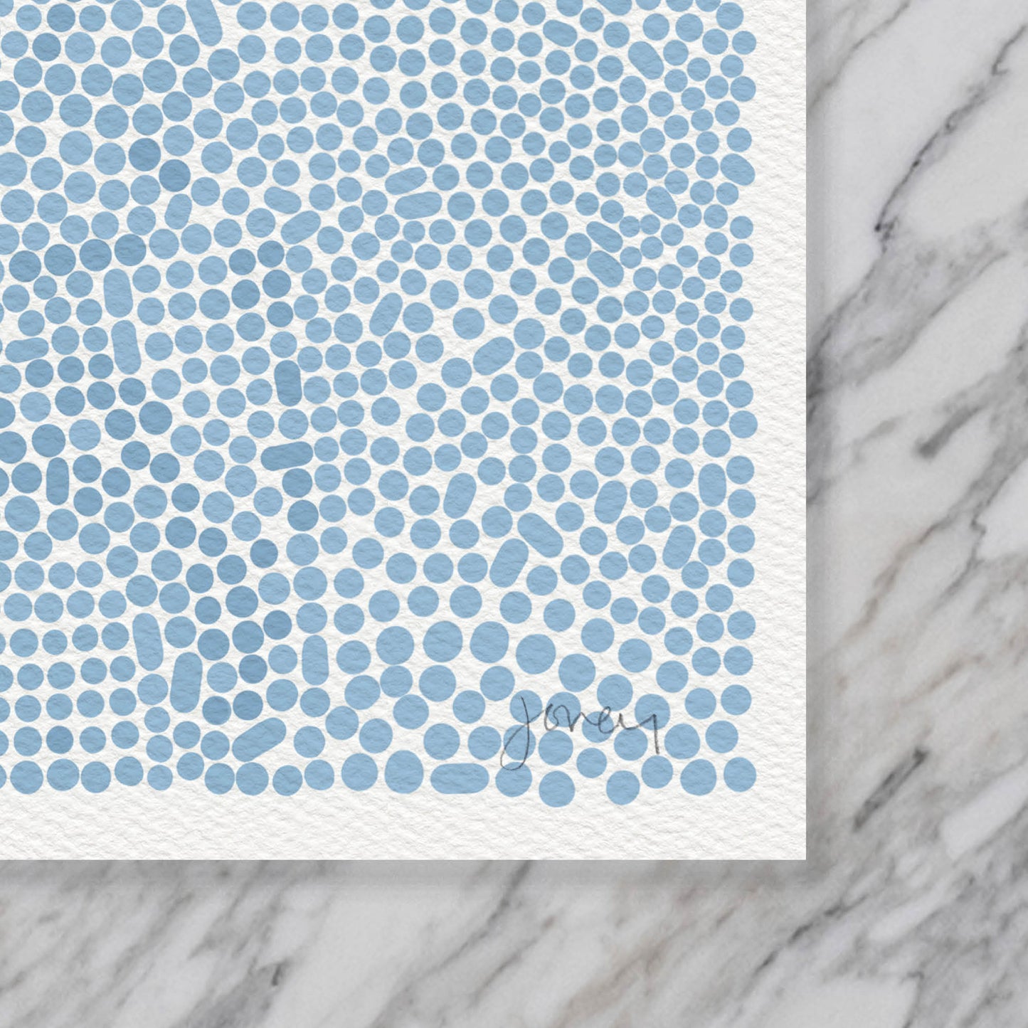 Humpback Diving Abstract Art Print - Unframed or Framed - 240526