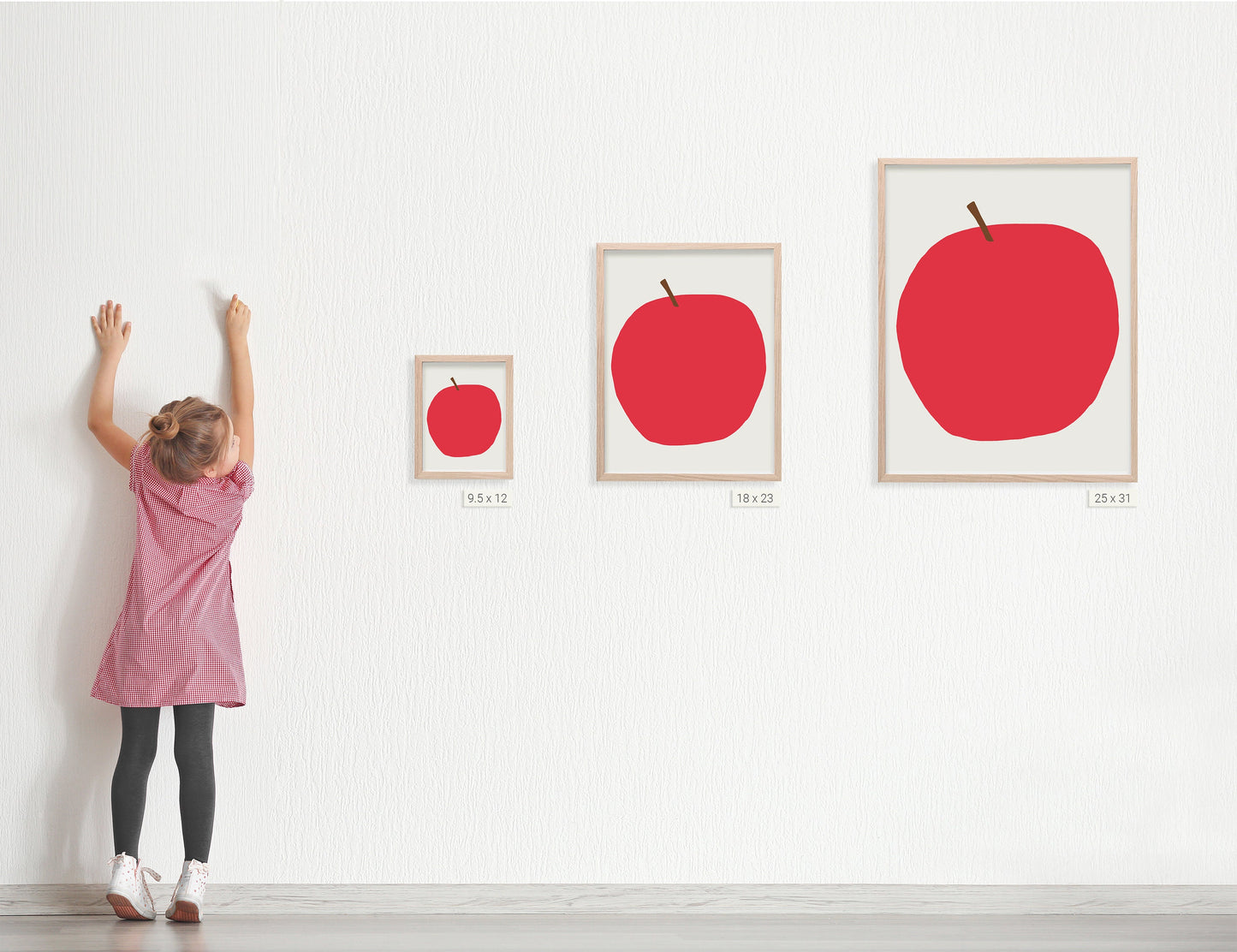 Apple Art Print - Unframed or Framed - 120905