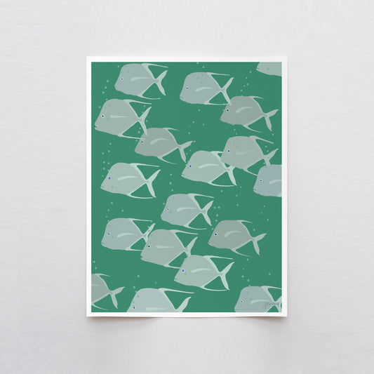 School of Moonfish Art Print - Unframed or Framed - 240128