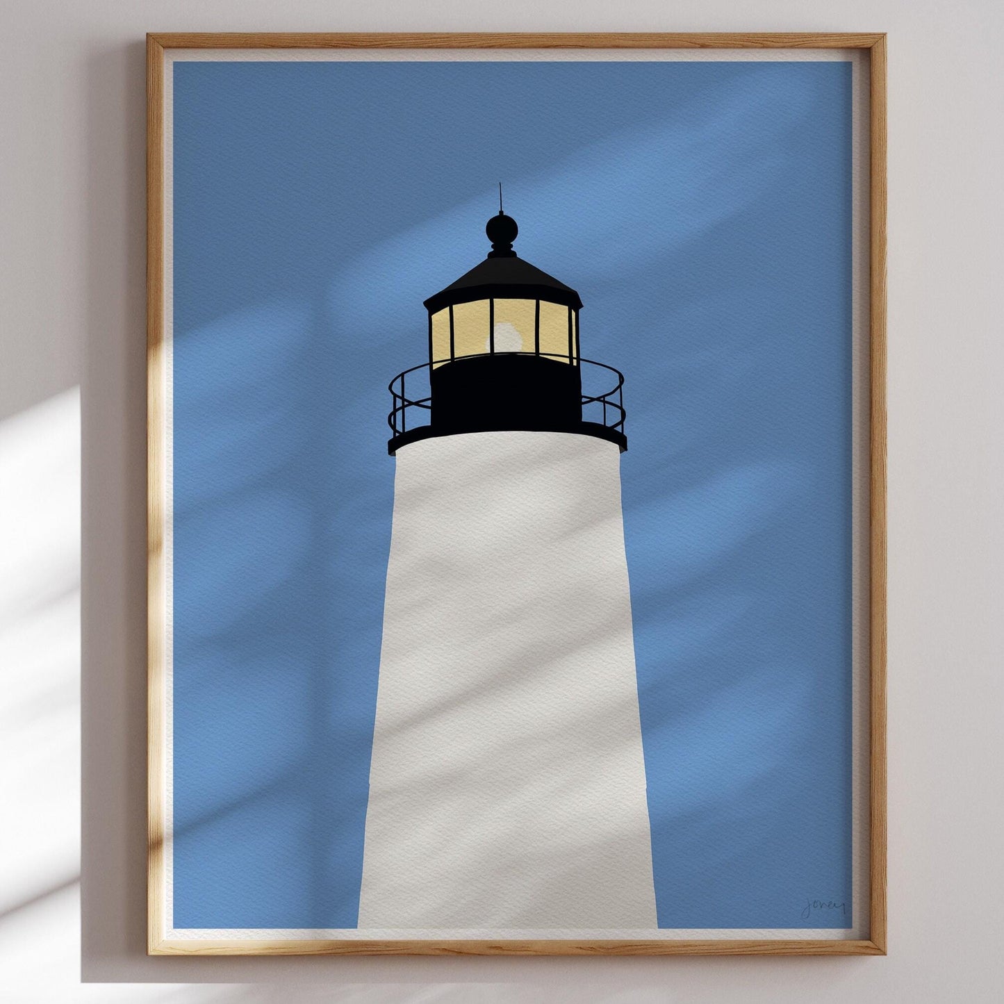 Pemaquid Lighthouse Art Print - Unframed or Framed - 240623