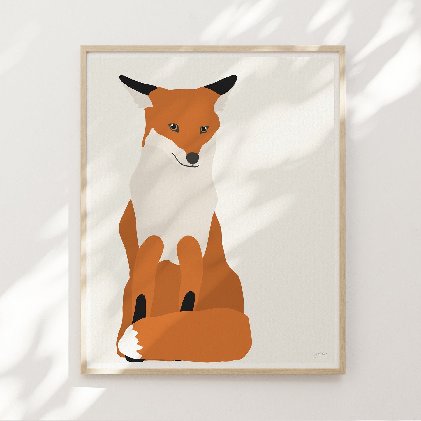Red Fox Art Print - Unframed or Framed - 160107
