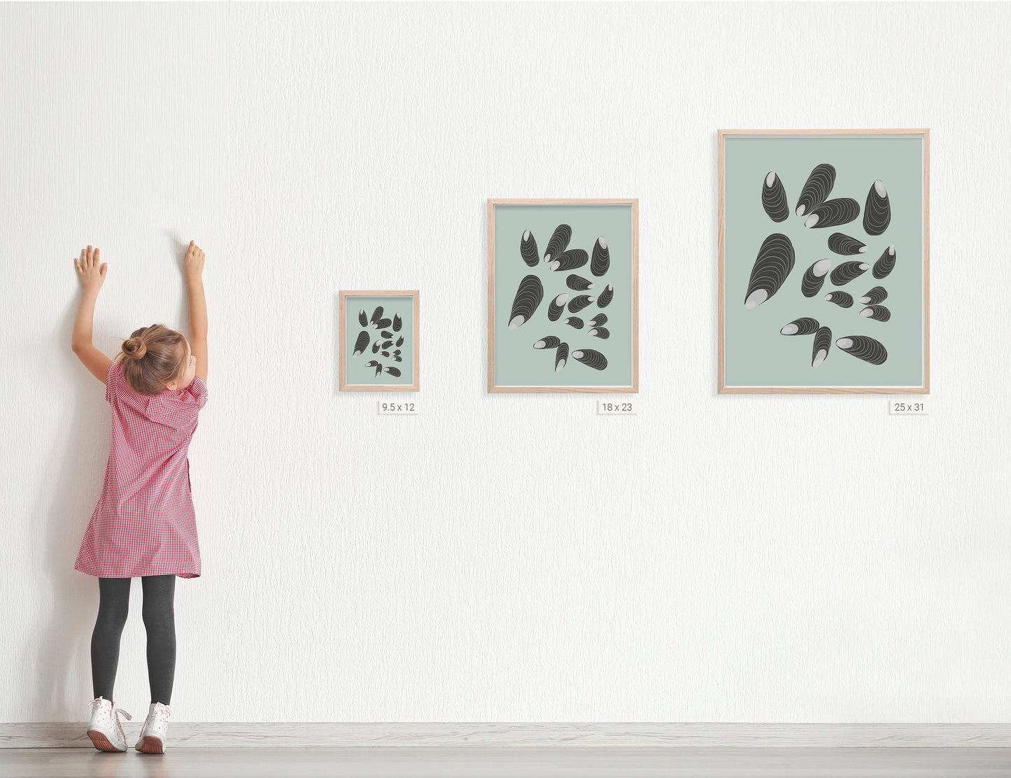 Mussels Art Print - Unframed or Framed - 121022