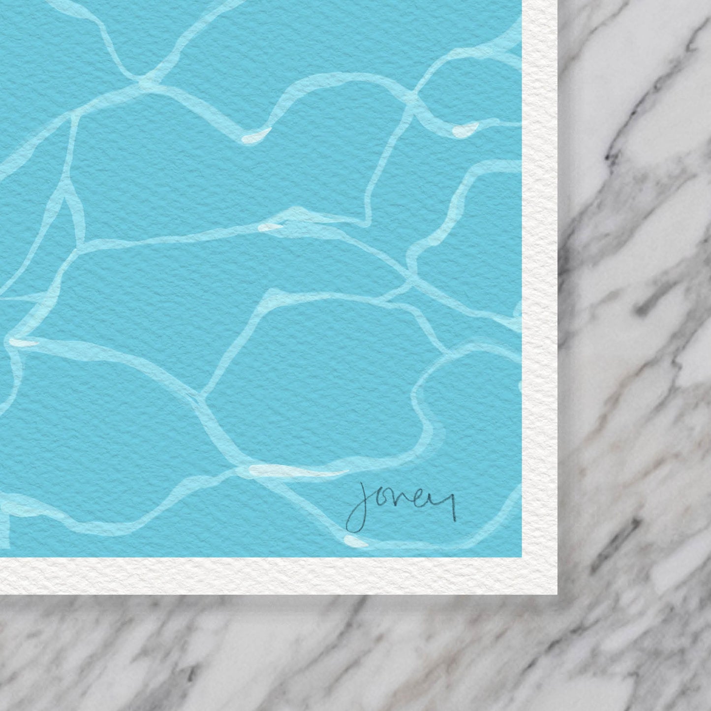 Cannonball Dive Art Print - Unframed or Framed - 240721