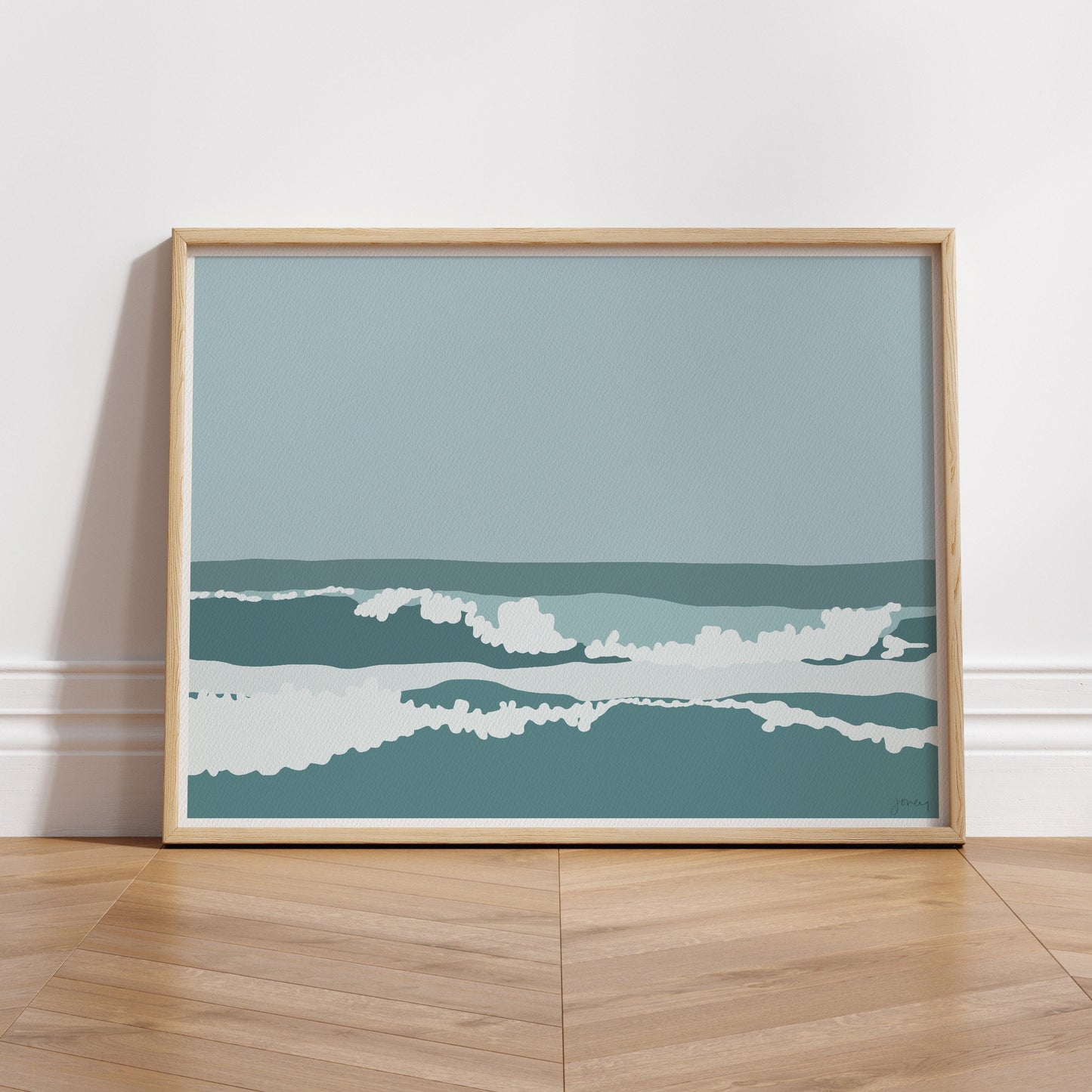 Beach Surf Break Art Print - Unframed or Framed - 160218