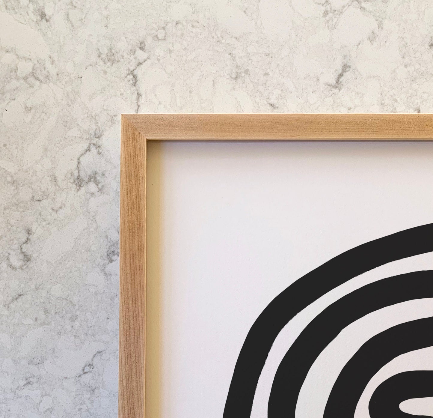 Oxbow Abstract Art Print - Unframed or Framed - 200218