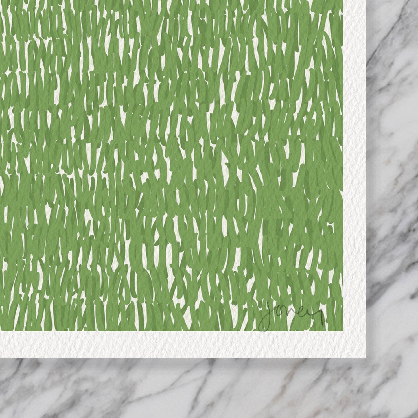 Happy Labrador in the Grass Art Print - Unframed or Framed - 141008