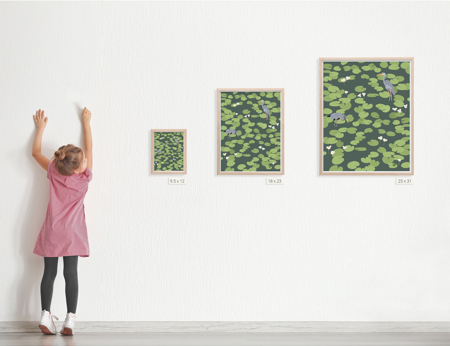 Great Blue Heron Art Print - Unframed or Framed - 220806