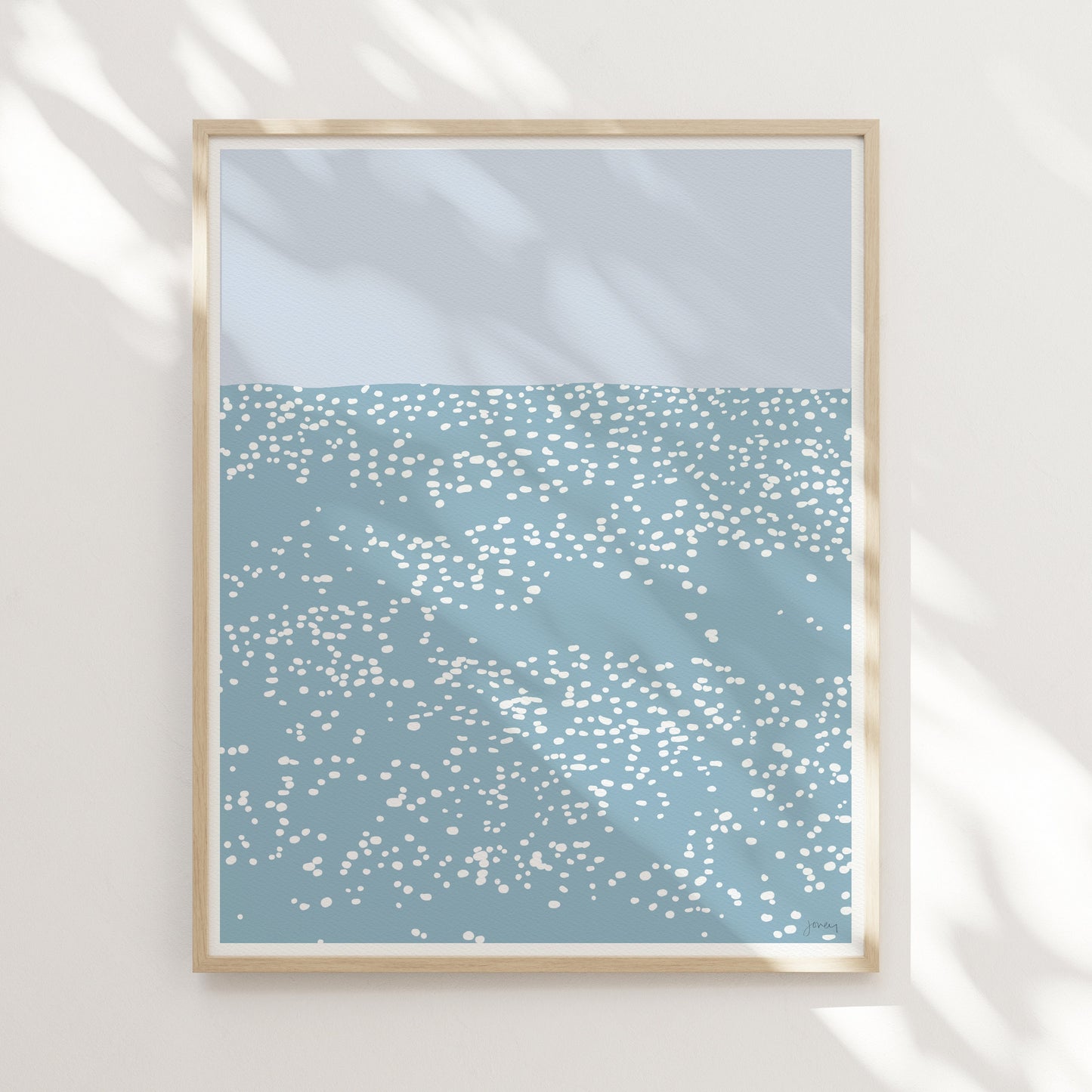 Sunlight Sparkles on Water Art Print - Unframed or Framed - 120807