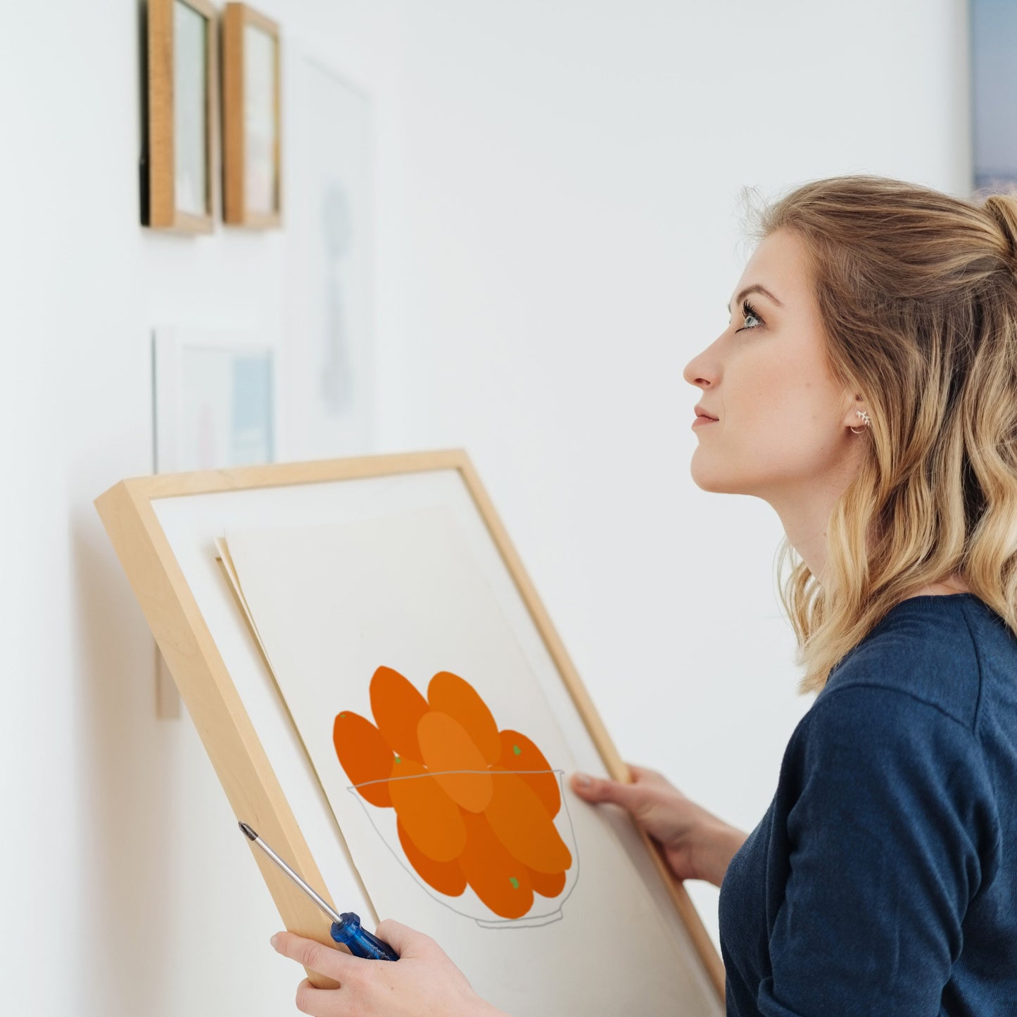 Glass Bowl with Oranges Art Print - Unframed or Framed - 120320