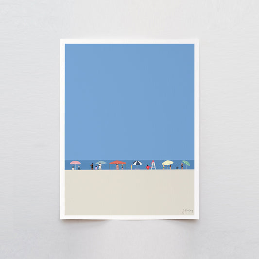 Beach Horizon Art Print - Unframed or Framed - 230701