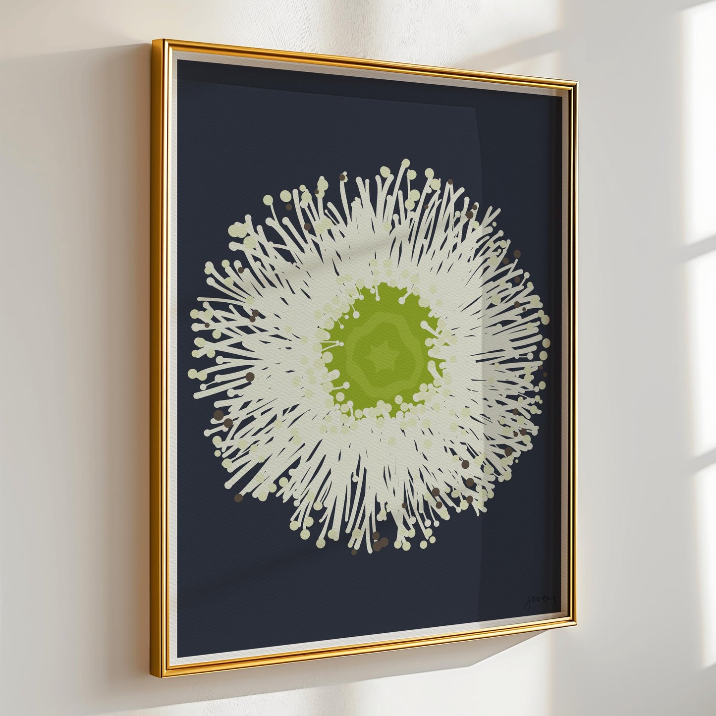Eucalyptus Flower Art Print - Unframed or Framed - 140430