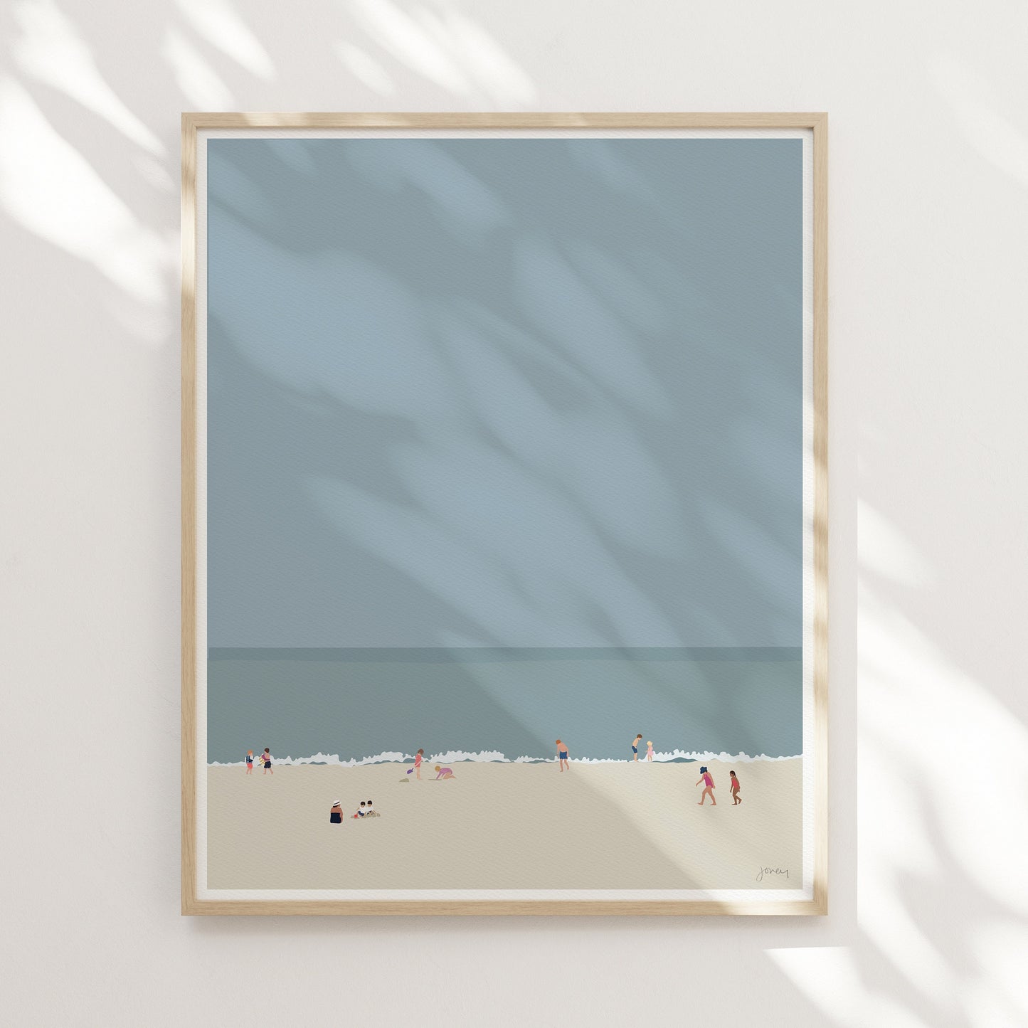 Beach Afternoons Art Print - Unframed or Framed - 230723