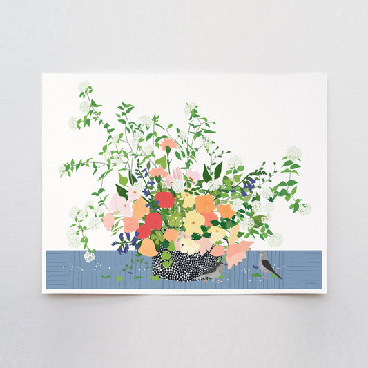 Roses Still Life Abstract Art Print - Unframed or Framed - 200617