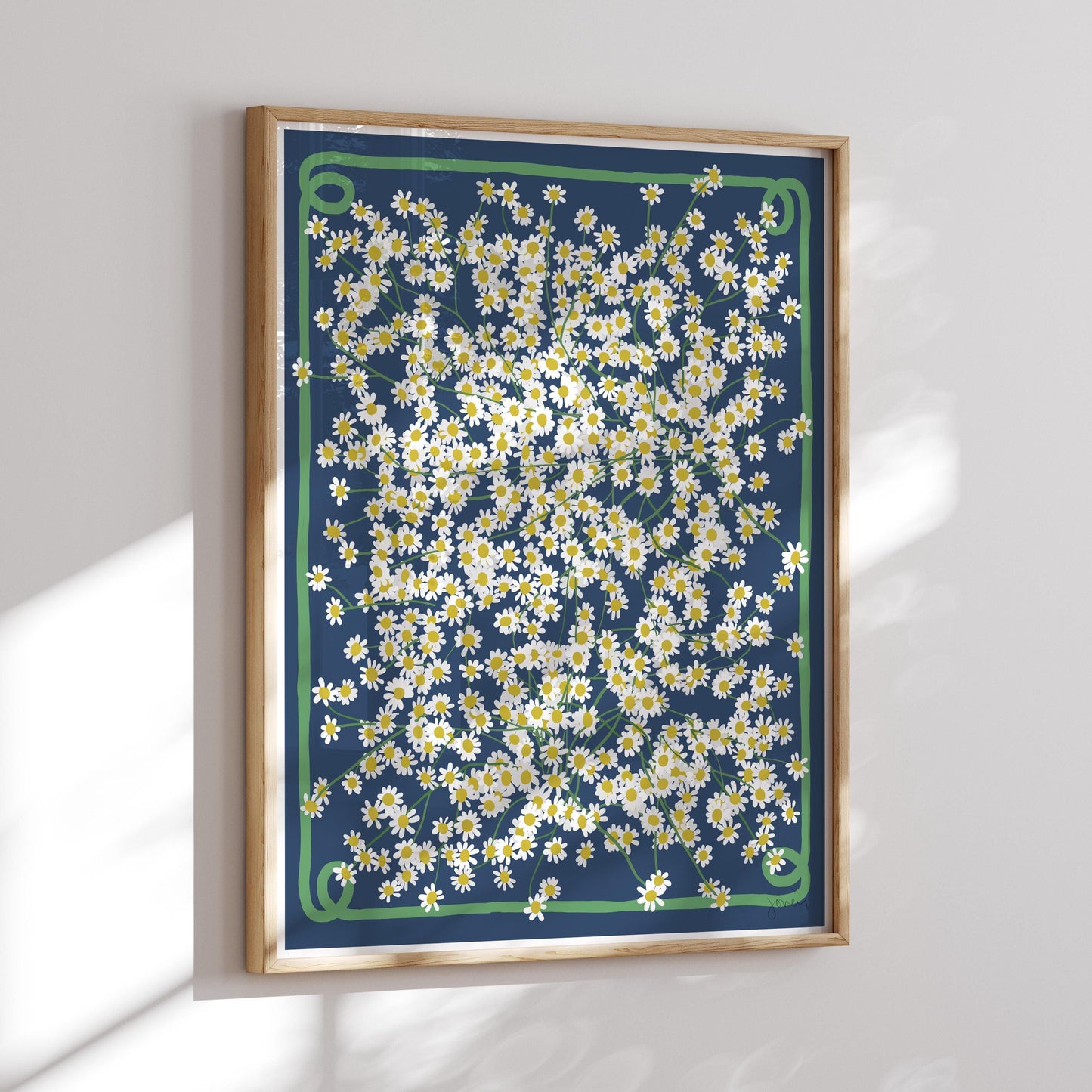 Chamomile Field Art Print - Unframed or Framed - 250921