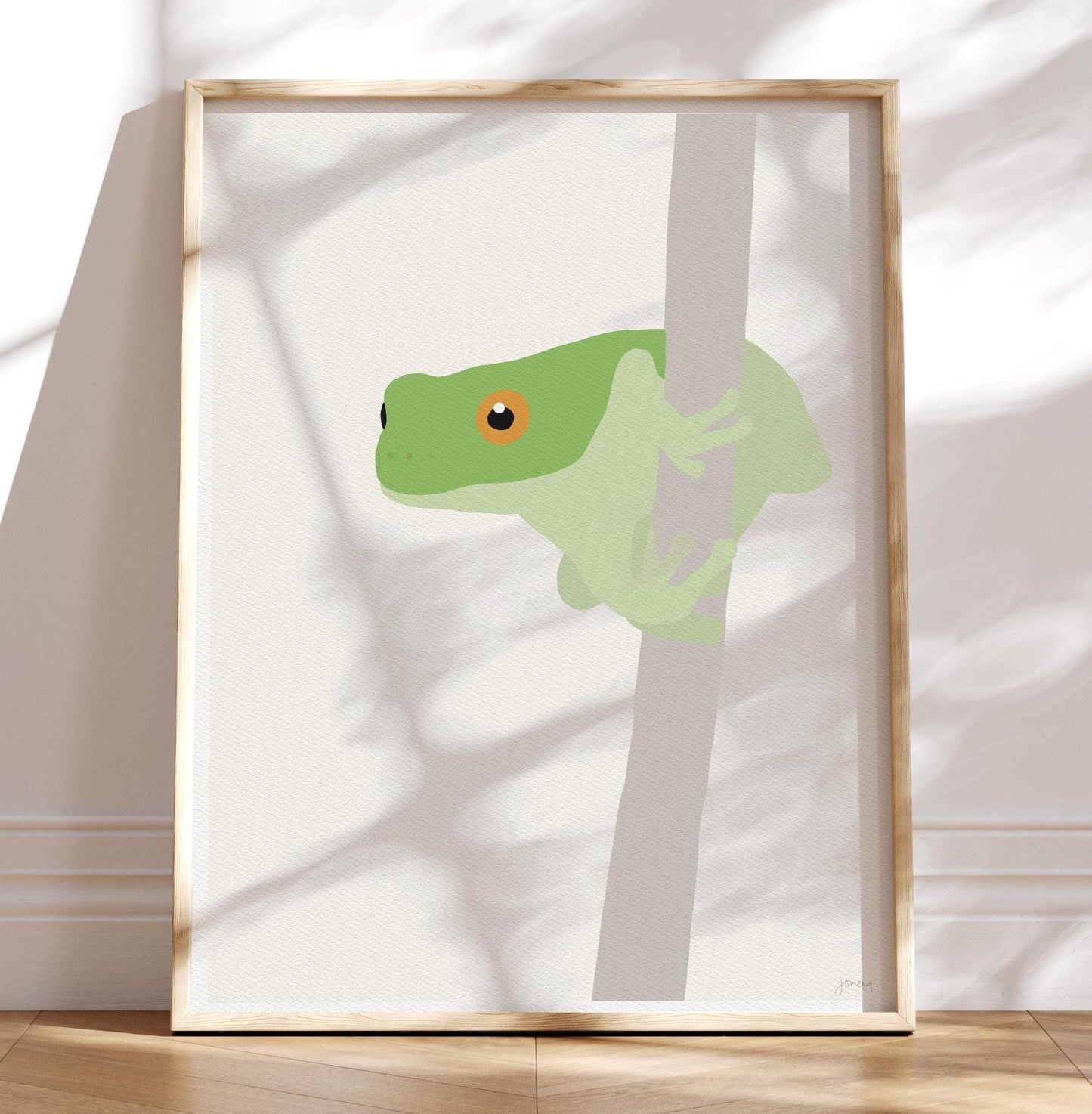 Tree Frog Art Print - Unframed or Framed - 130703