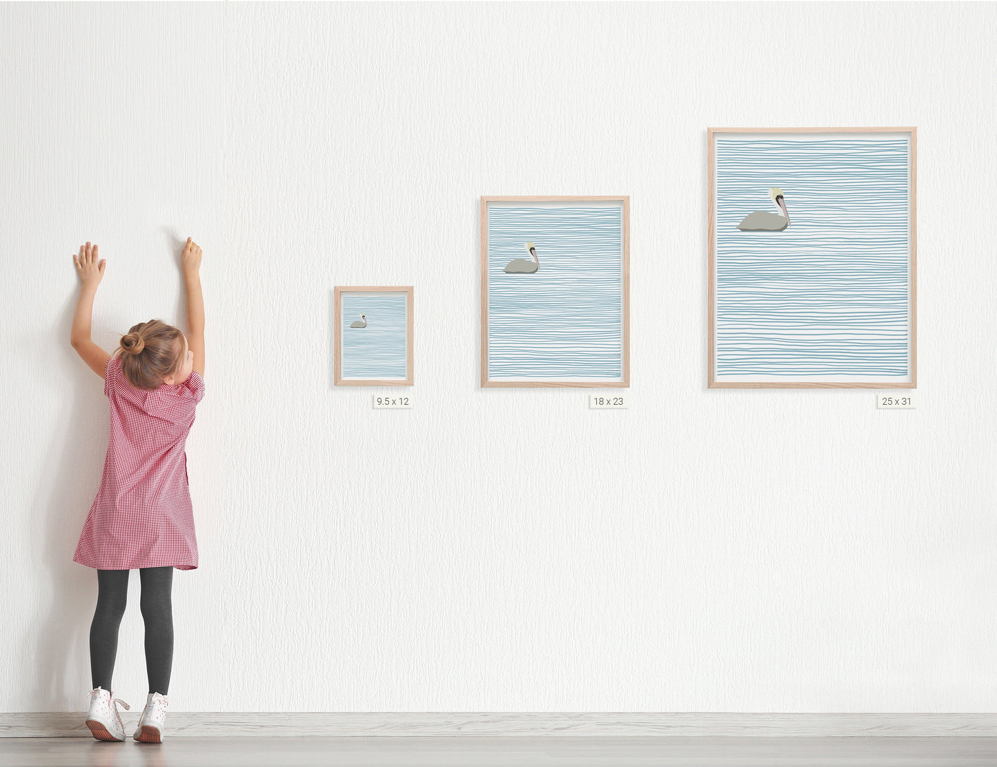 Pelican Art Print - Unframed or Framed - 230402