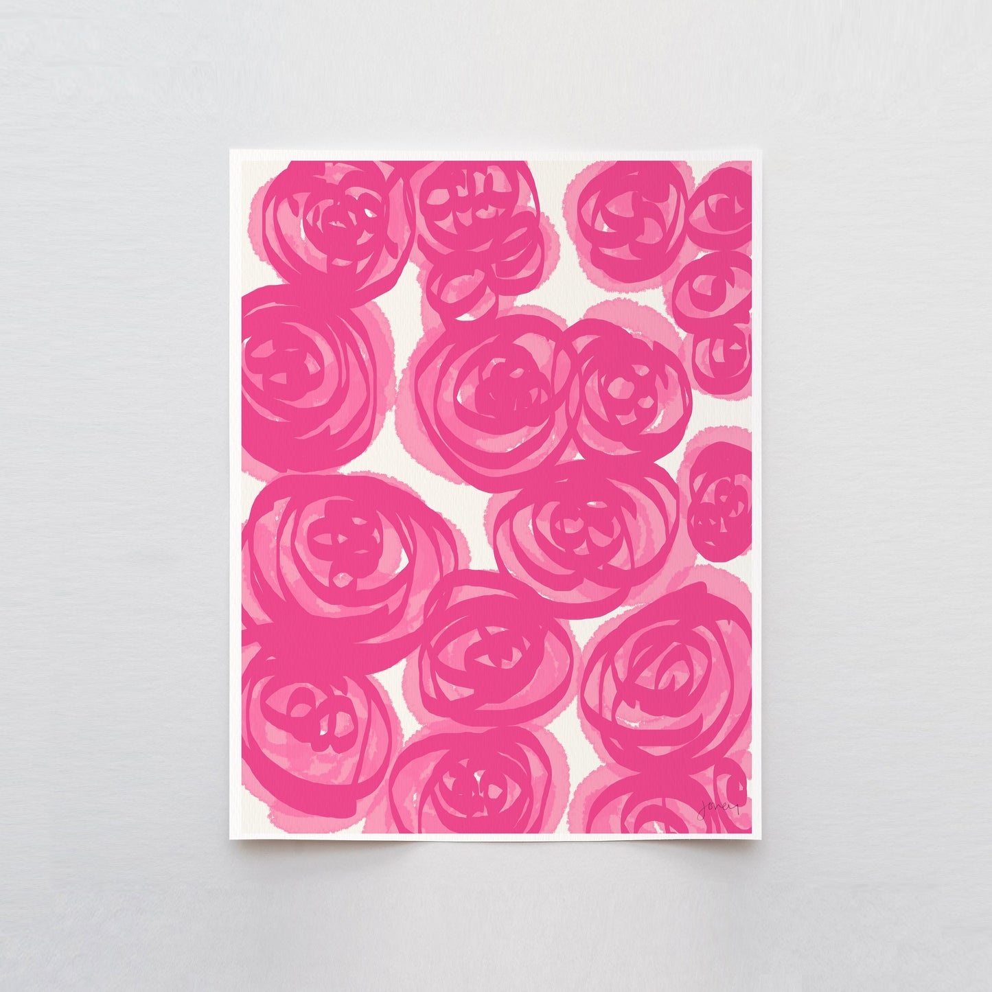 Peonies Art Print - Unframed or Framed - 110626