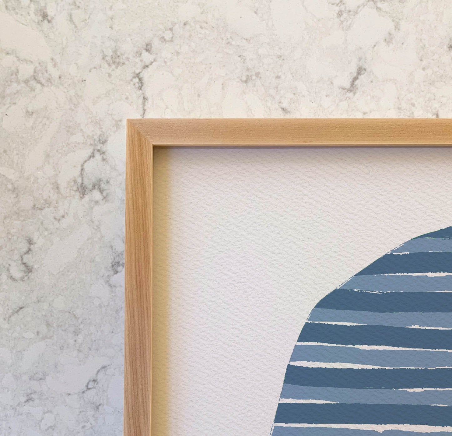 Striped Abstract Art Print - Unframed or Framed - 170920