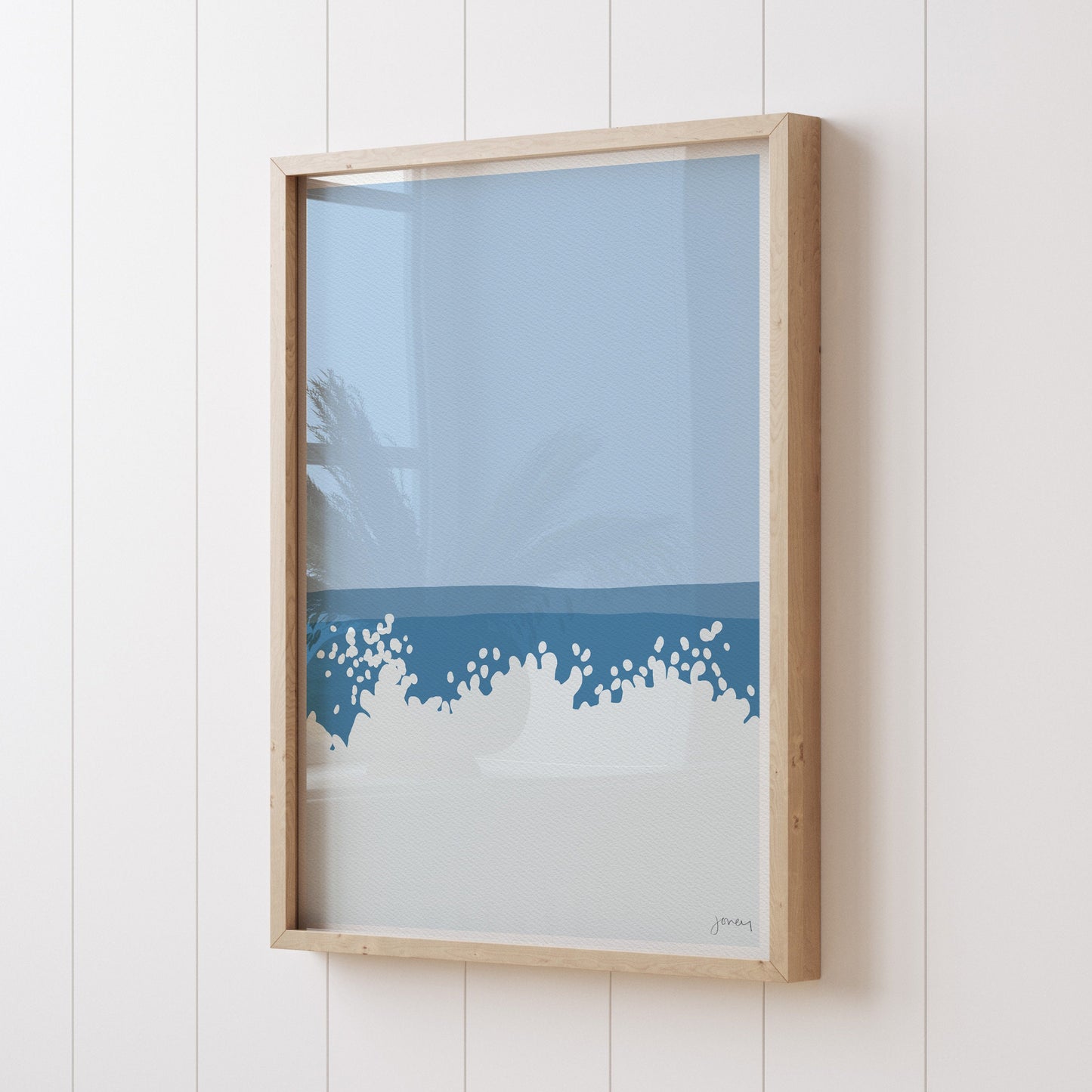 Breaking Waves Art Print - Unframed or Framed - 130507