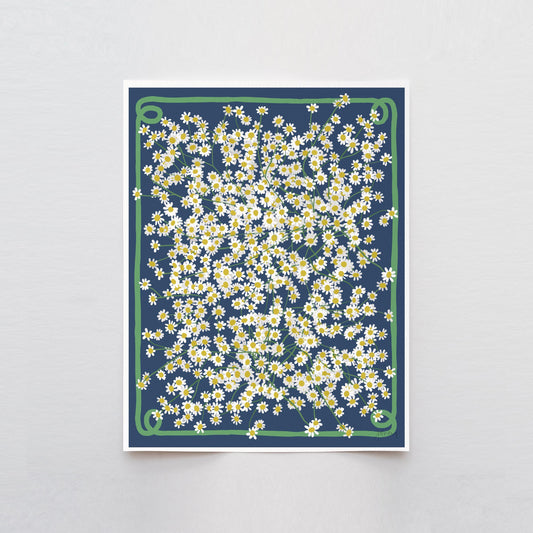 Chamomile Field Art Print - Unframed or Framed - 250921