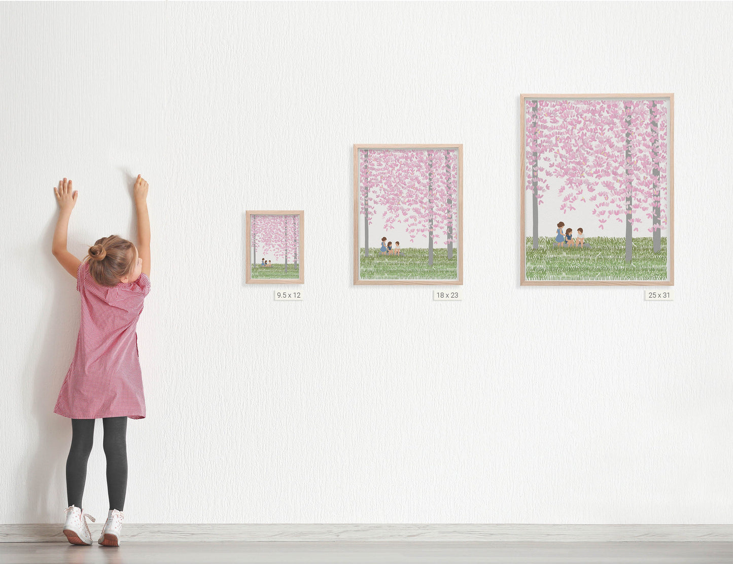 Under a Magnolia Art Print - Unframed or Framed - 230429