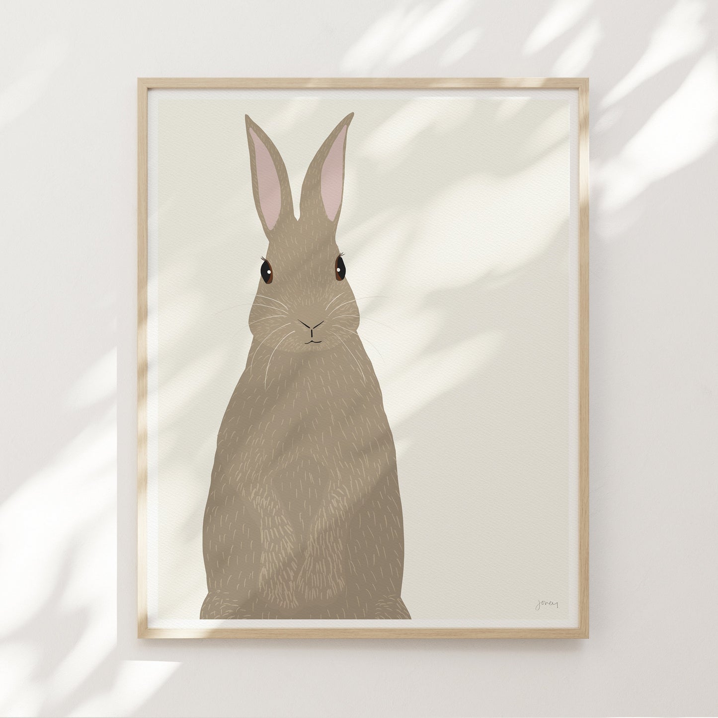 Cottontail Art Print - Unframed or Framed - 160106