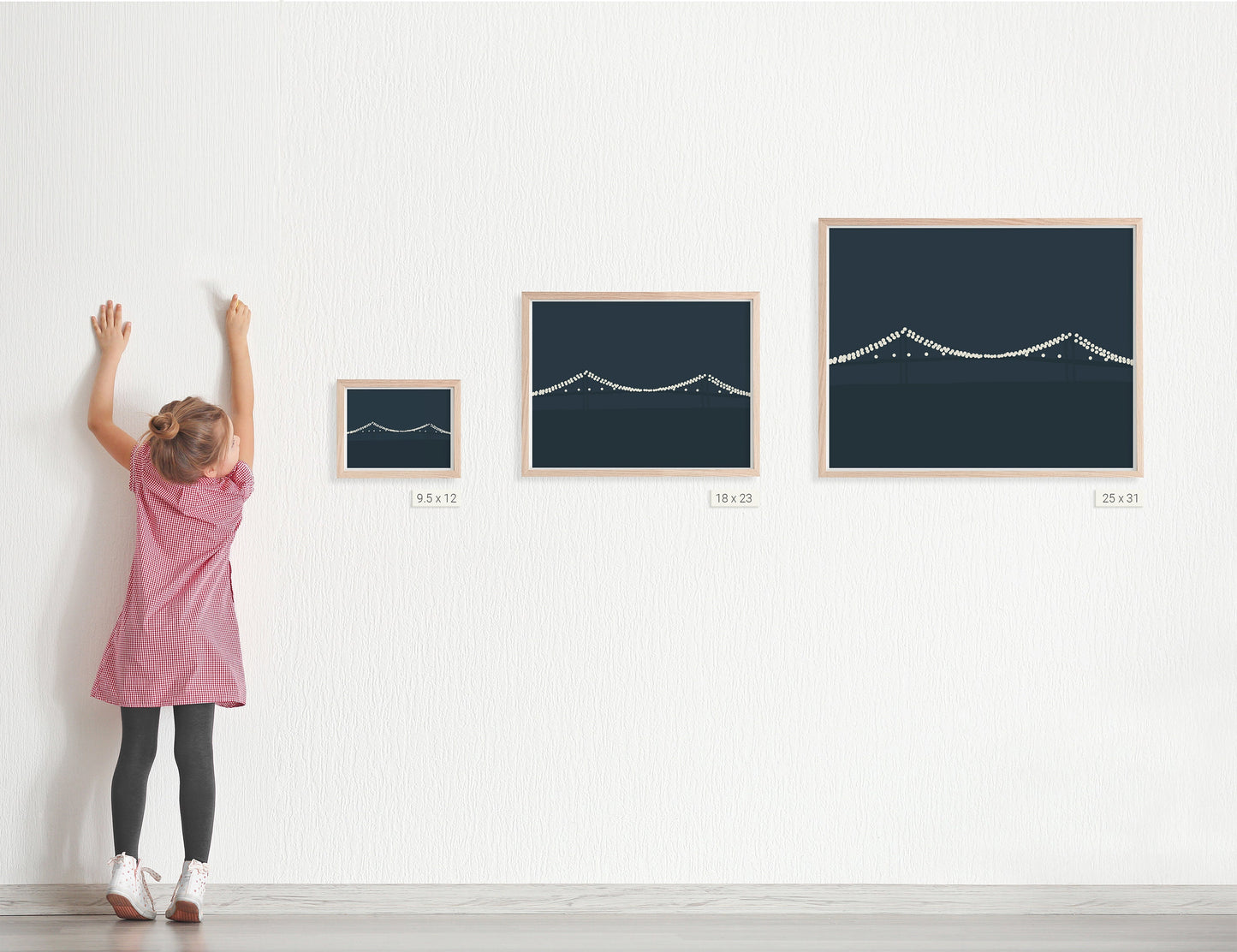 Newport Bridge Art Print - Unframed or Framed - 140813