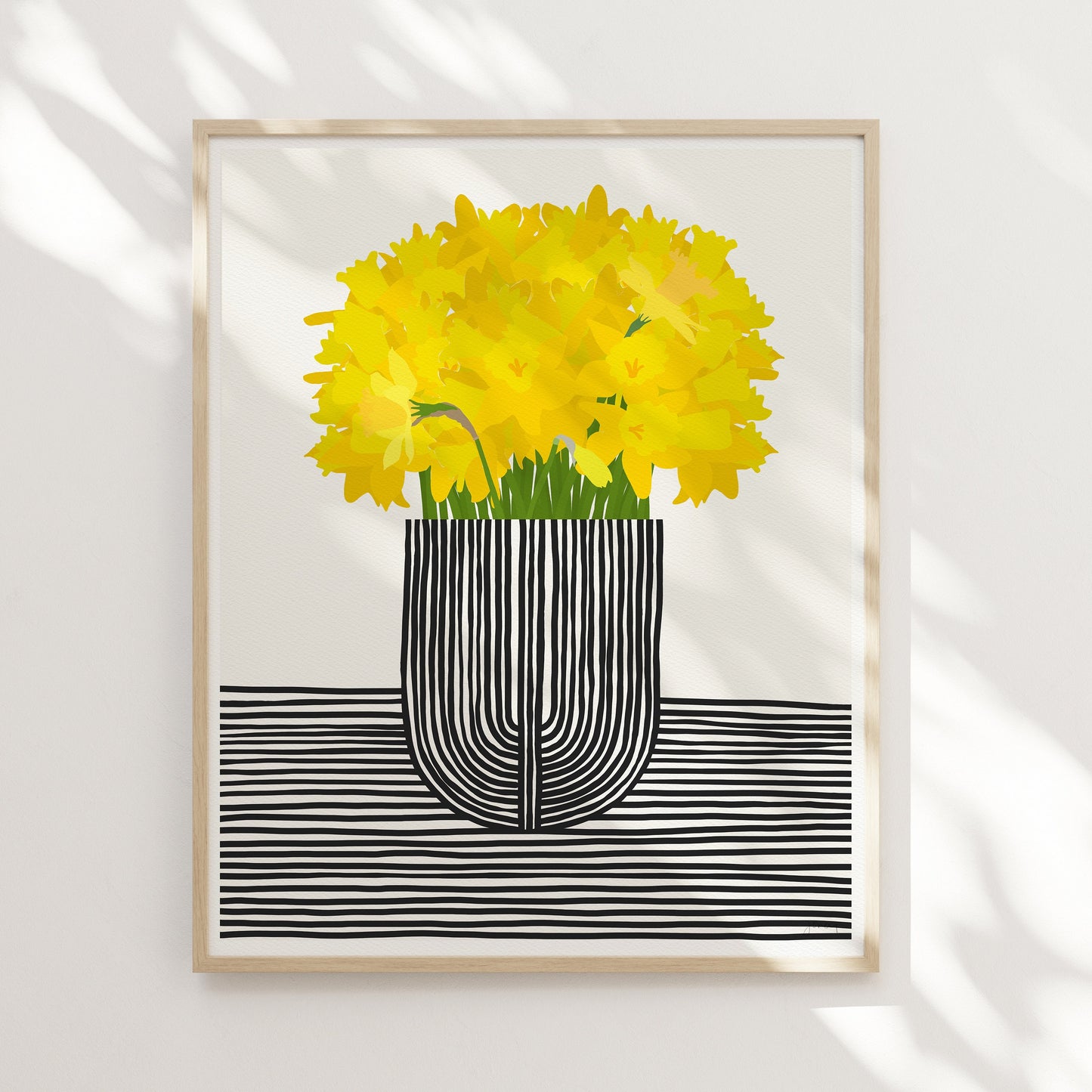 Daffodil Life Art Print - Unframed or Framed - 220205