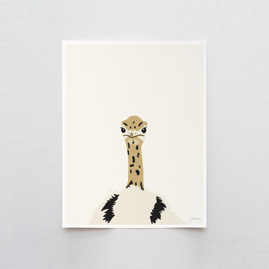 Baby Ostrich Art Print - Unframed or Framed - 120603