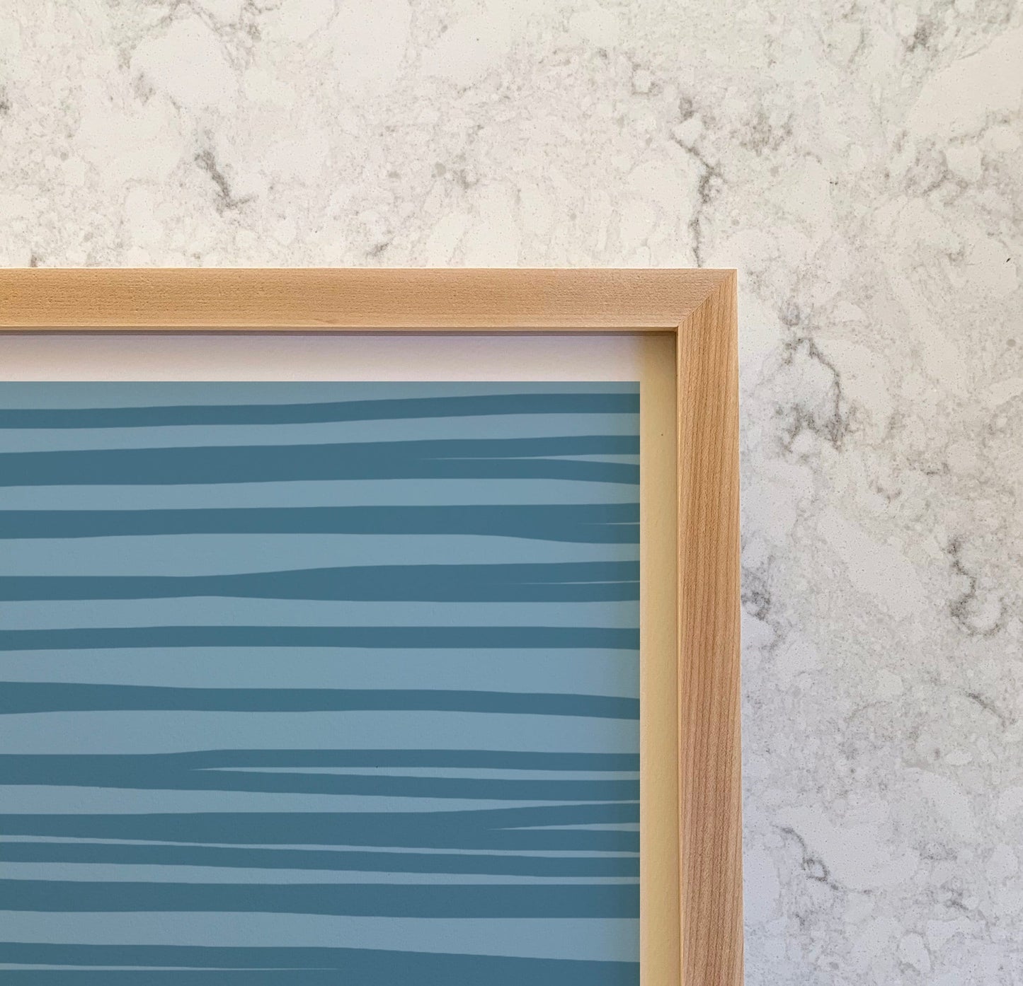 Tennis Ball with Swimming Labrador Art Print - Unframed or Framed - 140306