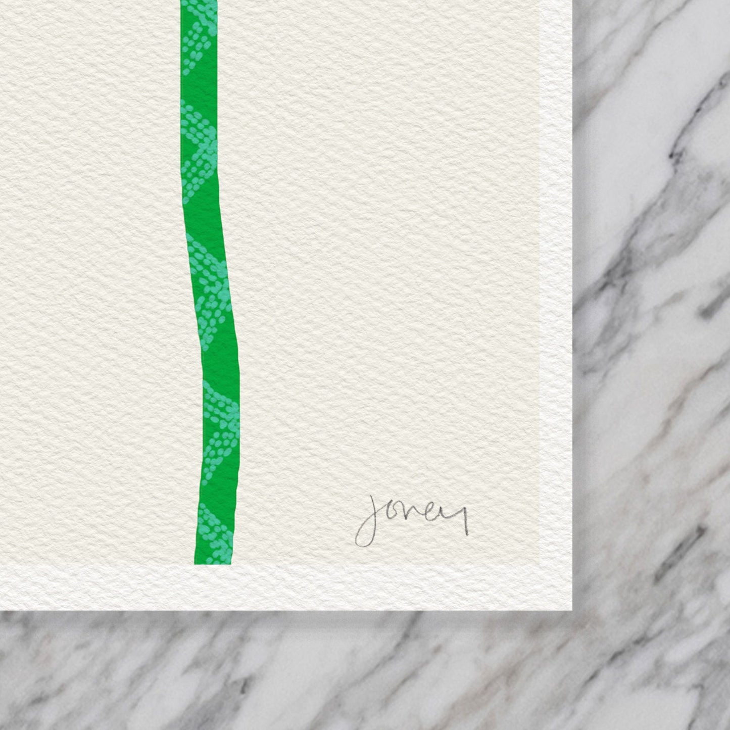 Climbing Knots Art Print - Unframed or Framed - 120306