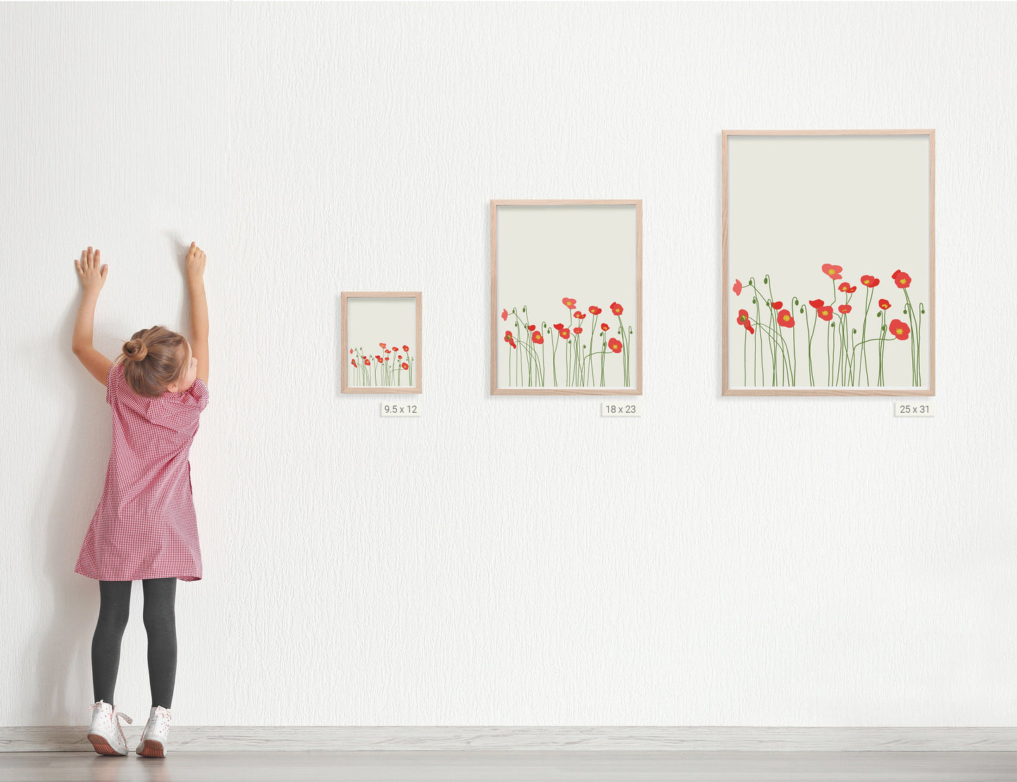 Icelandic Poppies Art Print - Unframed or Framed - 130416