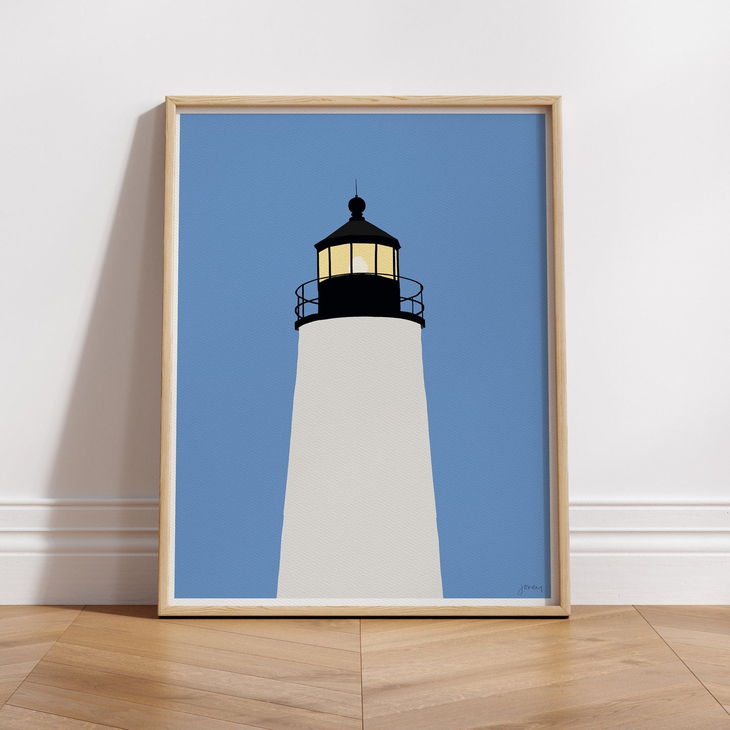 Pemaquid Lighthouse Art Print - Unframed or Framed - 240623