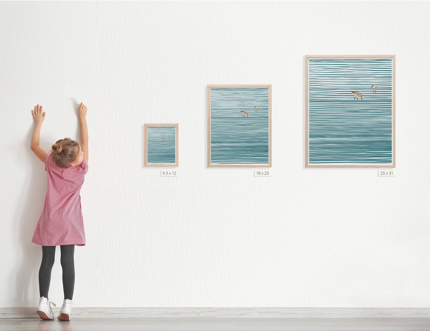 Sandpipers Art Print - Unframed or Framed - 141105