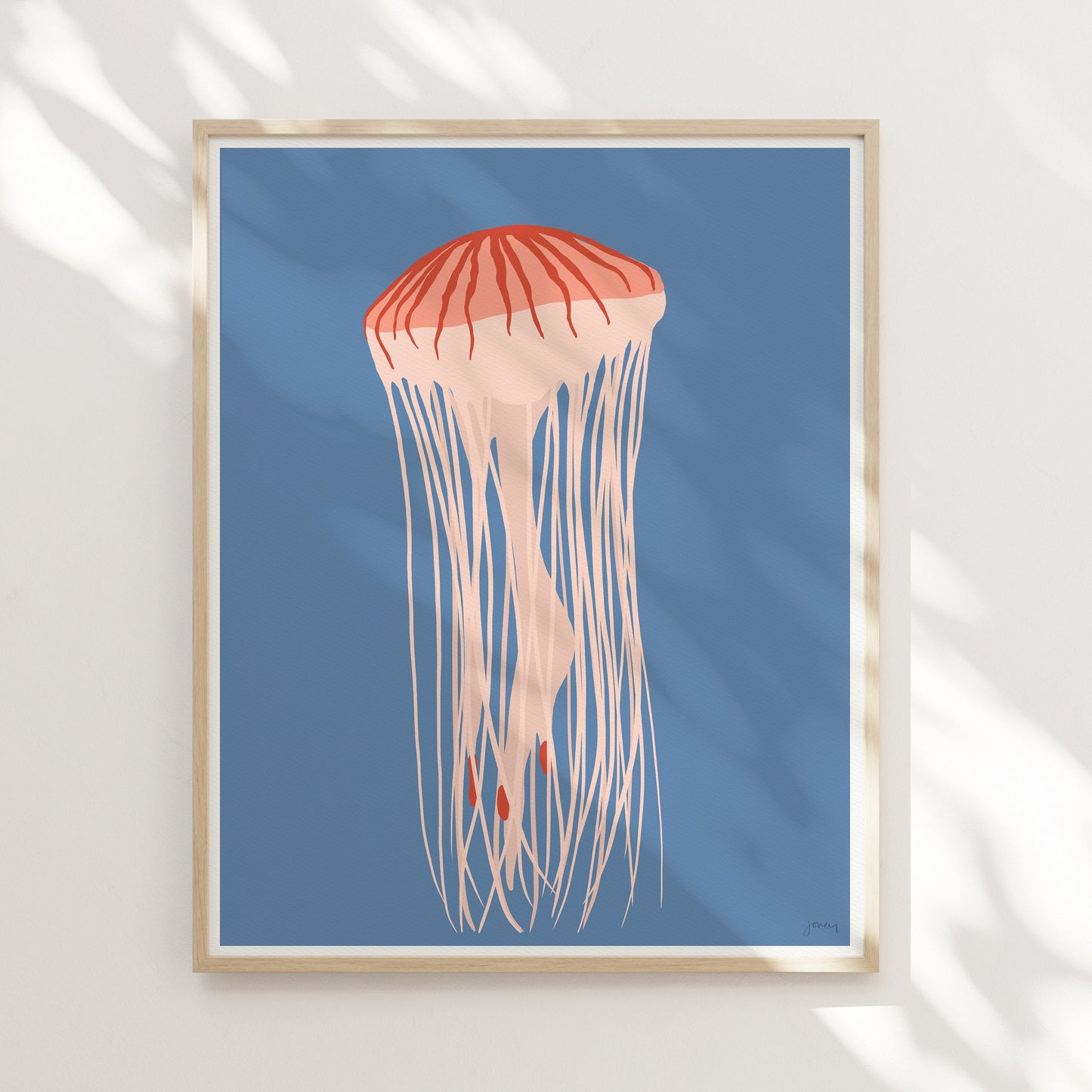 Jellyfish Art Print - Unframed or Framed - 230201