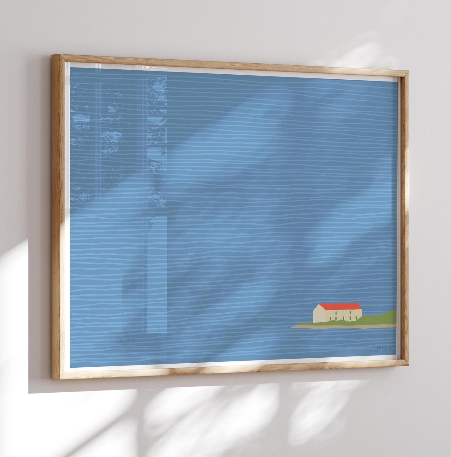 San Francisco Warming Hut Art Print - Unframed or Framed - 150331