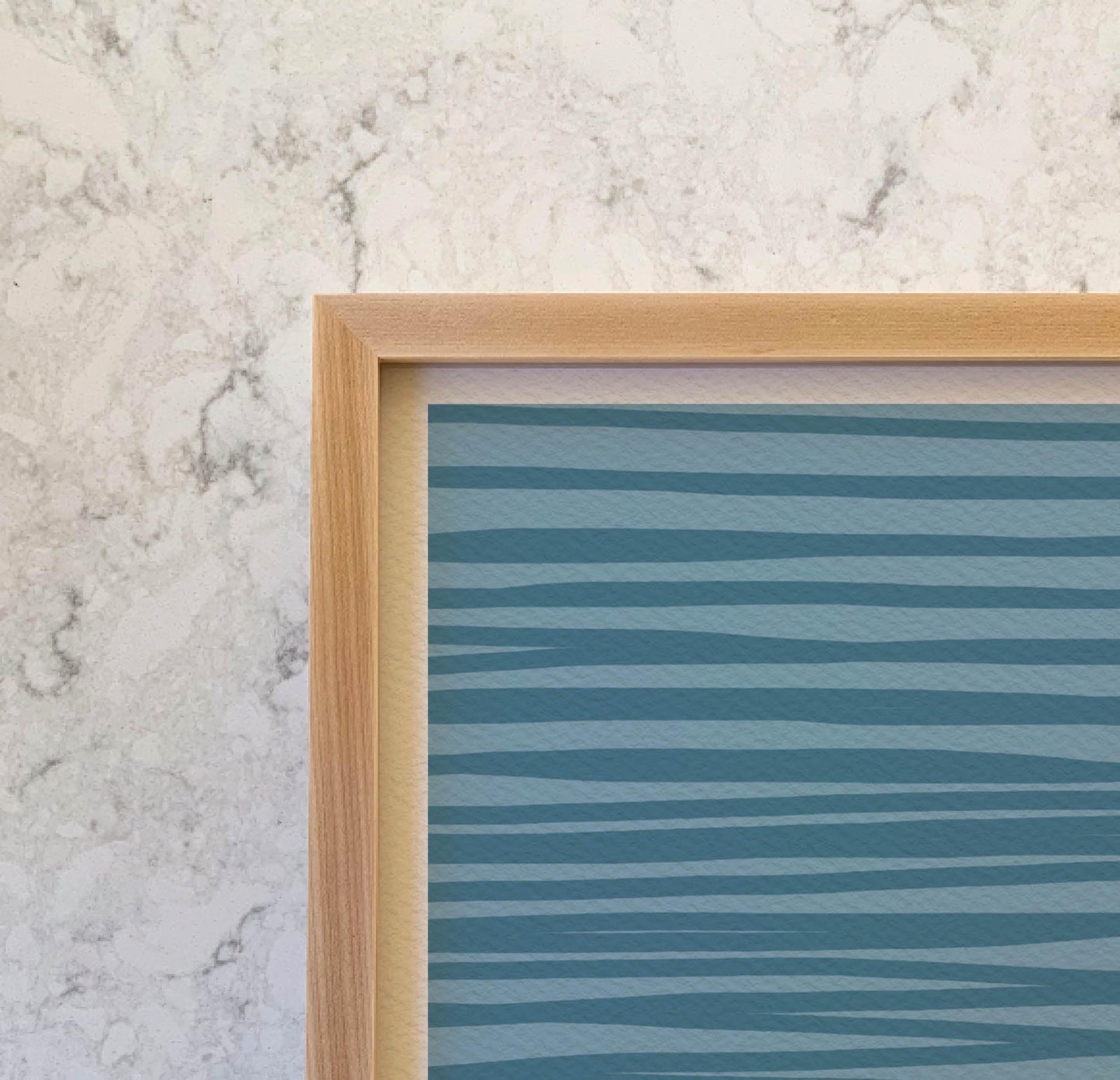 Yellow Labrador Swimming Art Print - Unframed or Framed - 140306