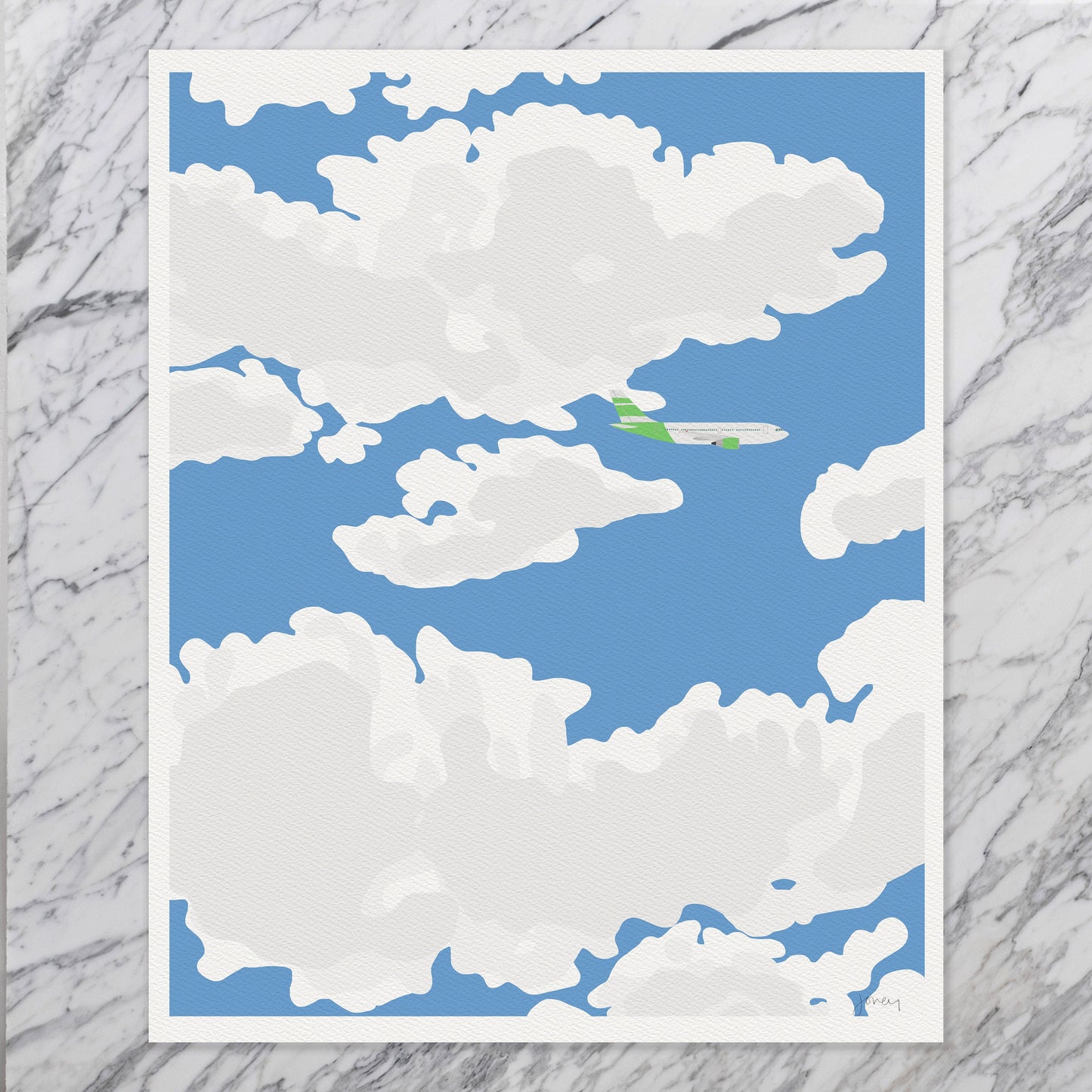 Airplane Art Print - Unframed or Framed -  230124